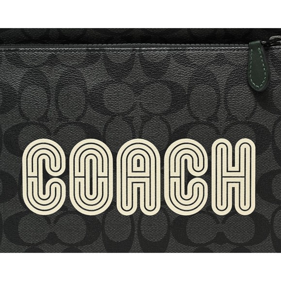 COACH WESTWAY Backpack Colorblock Signature Canvas w Patch CE489 NWT $498 - Picture 7 of 12